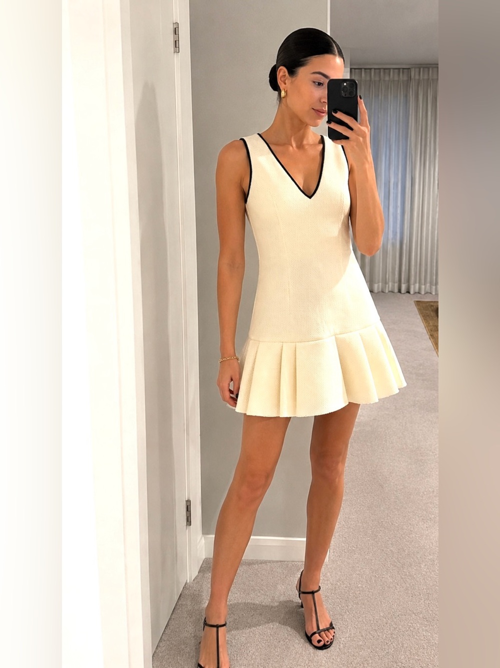 Jucca Unique Cream Mesh Dress